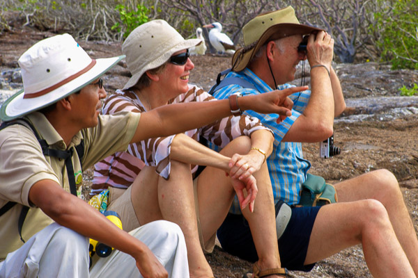 observación de fauna y flora en las islas Galápagos